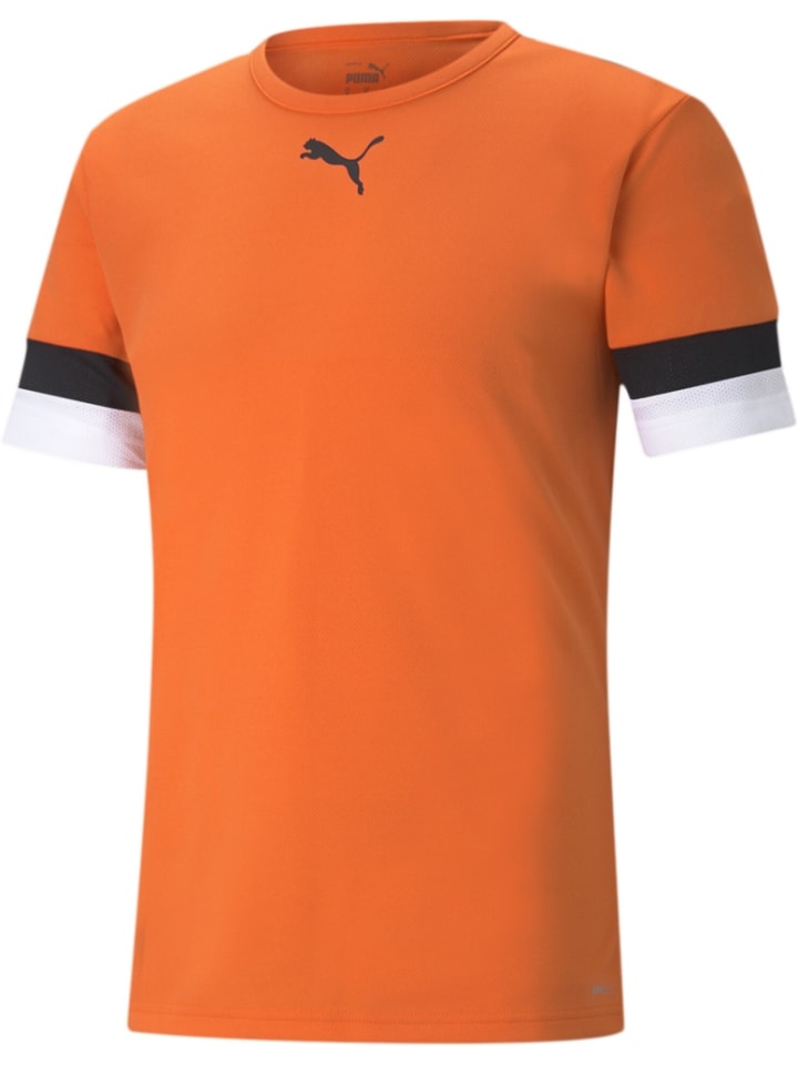 Спортивная футболка TeamRISE Jersey оранжевого цвета Puma
Спортивная футболка TeamRISE Jersey оранжевого цвета Puma