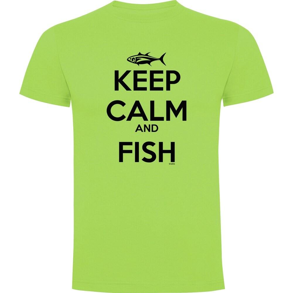 Футболка Kruskis Keep Calm And Fish, зеленый
Футболка Kruskis Keep Calm And Fish, зеленый