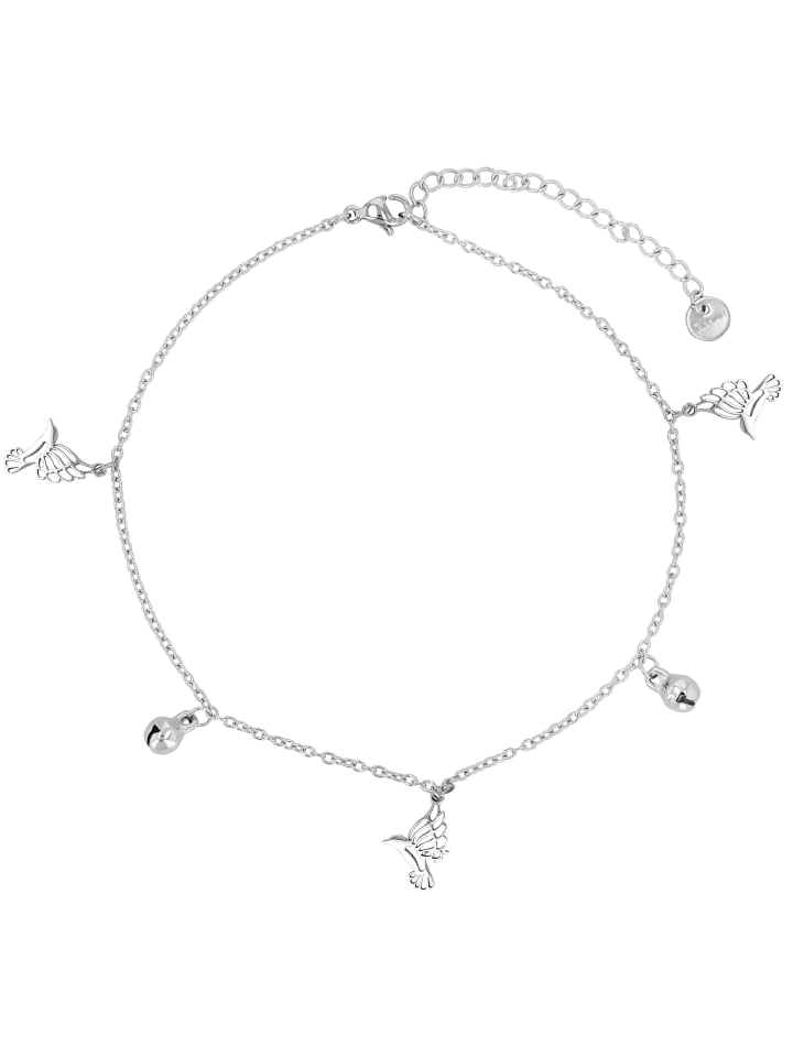 Adeliás Женский кулон из нержавеющей стали с жемчужиной, серебристый
Adeliás Женский кулон из нержавеющей стали с жемчужиной, серебристый