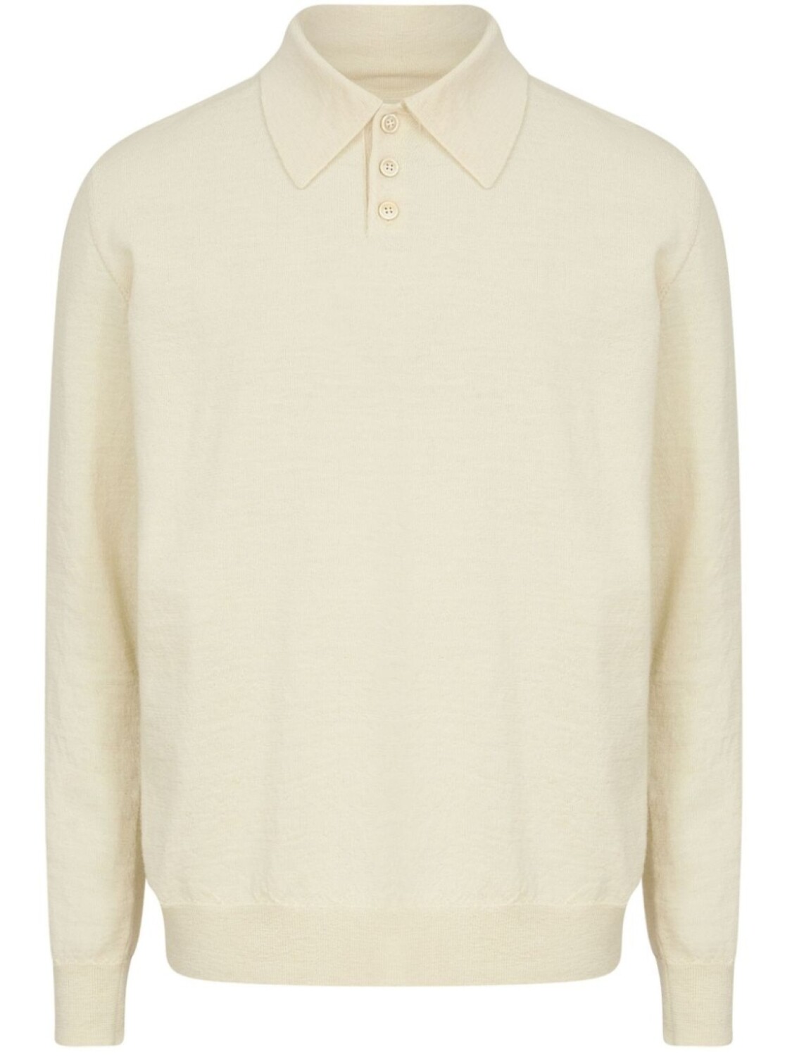 Рубашка поло с нашивками на локтях Maison Margiela, нейтральный цвет
Рубашка поло с нашивками на локтях Maison Margiela, нейтральный цвет