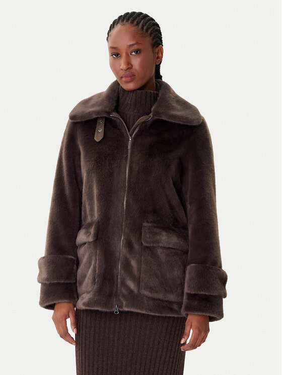 Меховое пальто regular fit GW9190TFSB5 Bomboogie, коричневый
Меховое пальто regular fit GW9190TFSB5 Bomboogie, коричневый