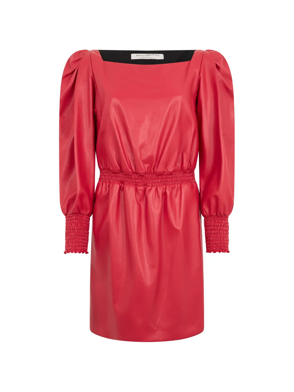 Платье миди с пышными рукавами и сборкой Philosophy Di Lorenzo Serafini, красный
Платье миди с пышными рукавами и сборкой Philosophy Di Lorenzo Serafini, красный
