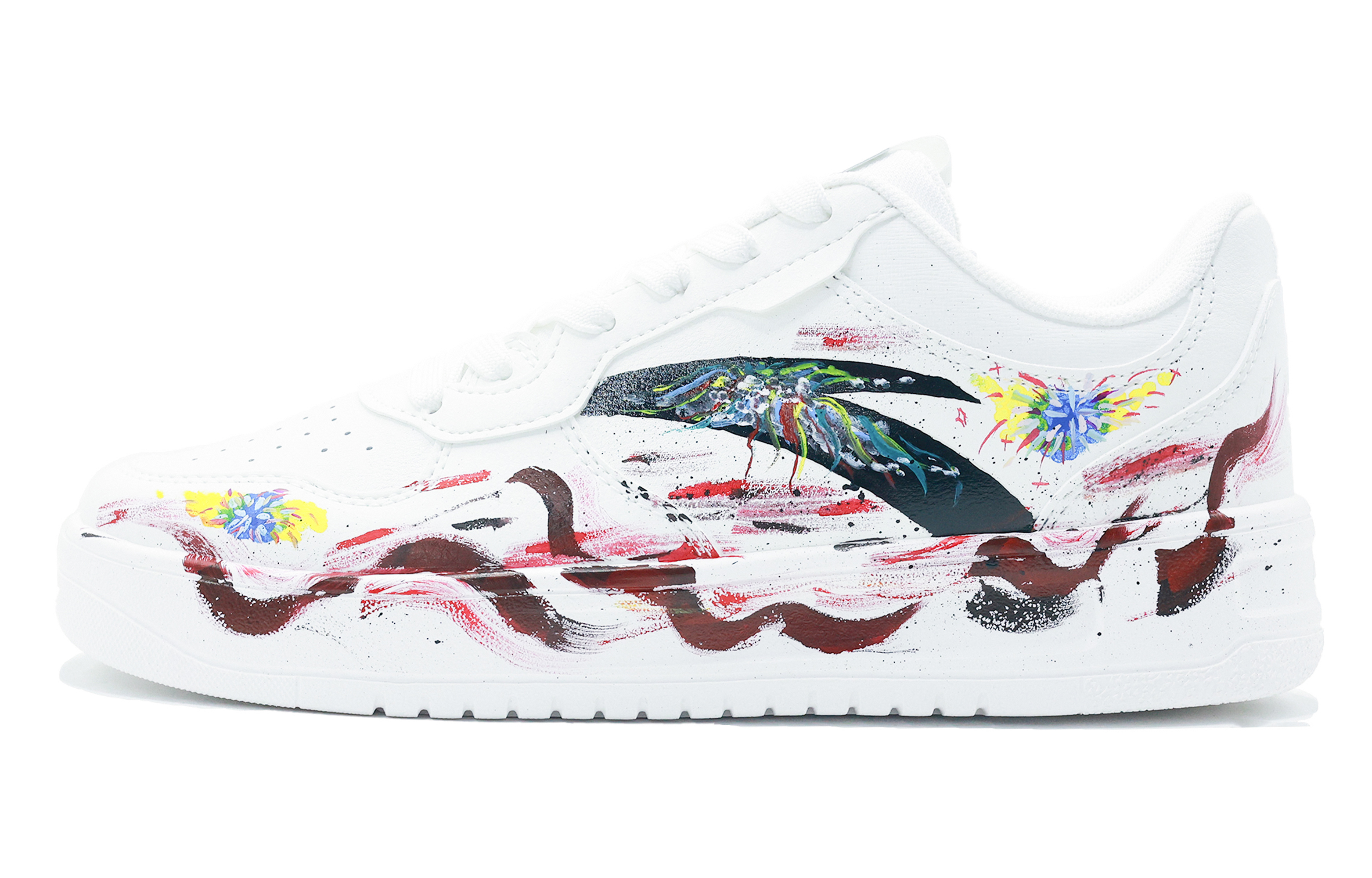 ANTA Нескользящие, износостойкие, низкие кроссовки для скейтбординга, мужские, черно-красные
ANTA Нескользящие, износостойкие, низкие кроссовки для скейтбординга, мужские, черно-красные