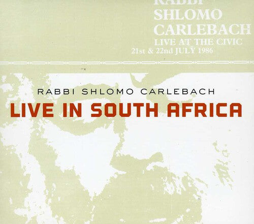 CD диск Carlebach, Shlomo: Live in South Africa 
CD диск Carlebach, Shlomo: Live in South Africa