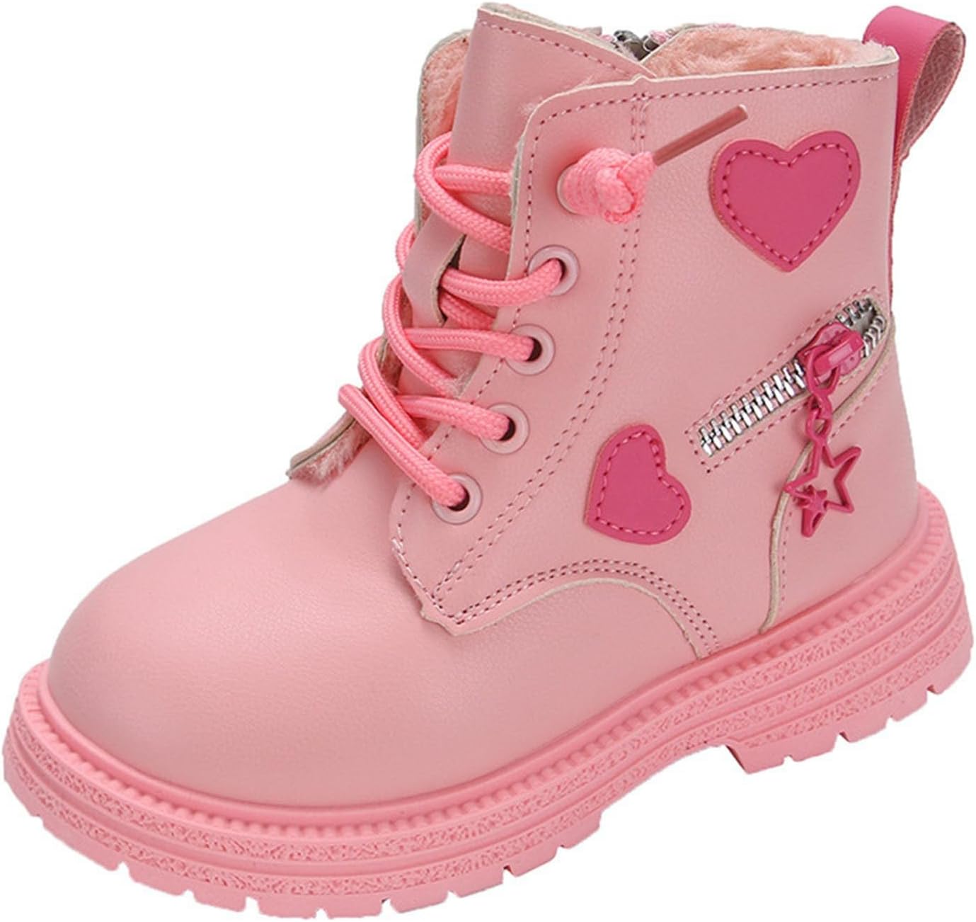 Детские ботинки IWIHMIV для девочек, с шнуровкой, короткие, для улицы, с боковой молнией, против скольжения, кожаные, для верховой езды, Pink
Детские ботинки IWIHMIV для девочек, с шнуровкой, короткие, для улицы, с боковой молнией, против скольжения, кожаные, для верховой езды, Pink