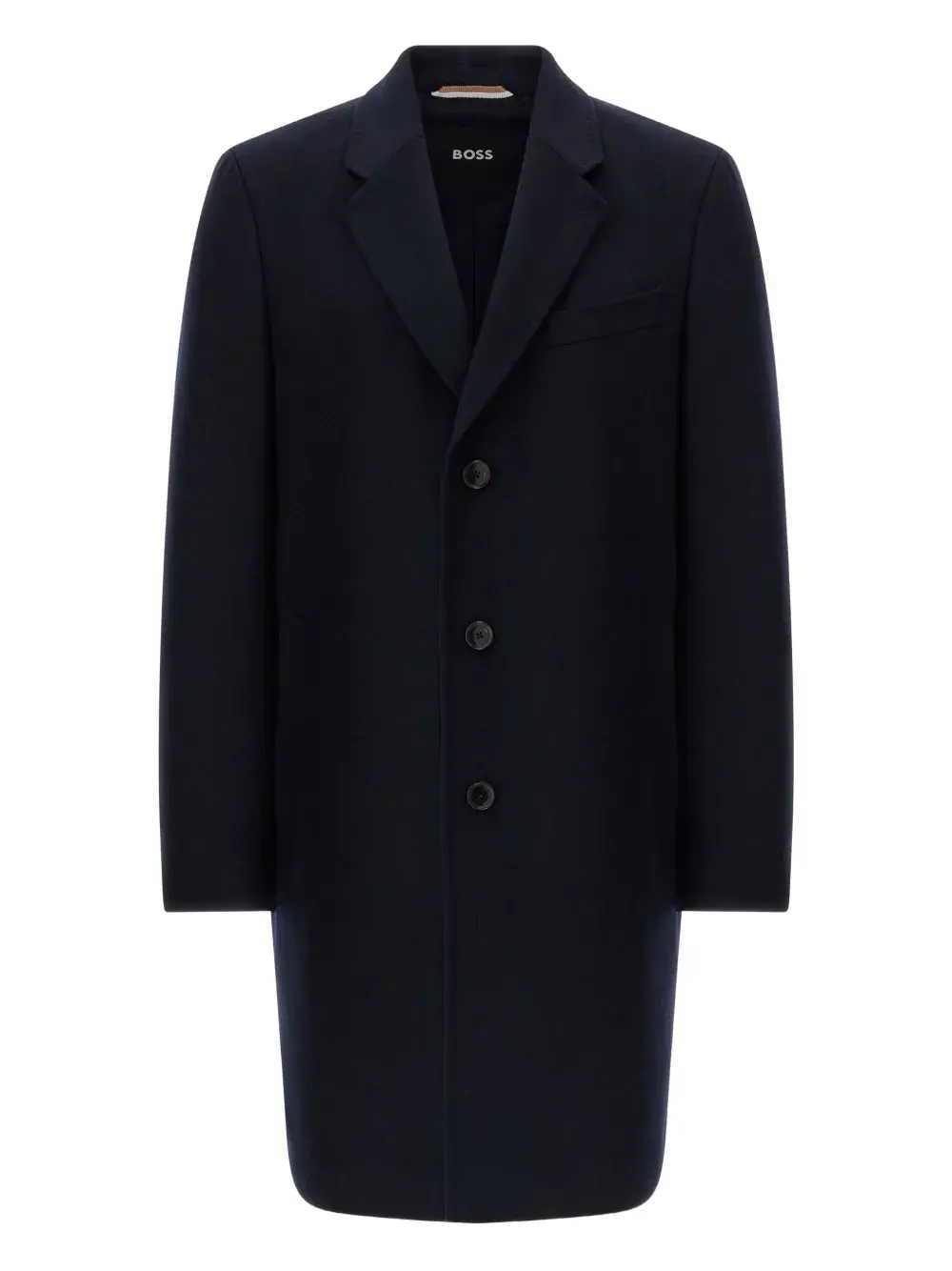 Пальто на одной пуговице Boss, синий
Пальто на одной пуговице Boss, синий