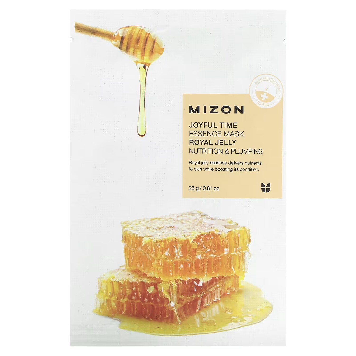 Mizon Joyful Time Essence Beauty Mask Royal Jelly, 1 лист, 0,81 унции (23 г)
Mizon Joyful Time Essence Beauty Mask Royal Jelly, 1 лист, 0,81 унции (23 г)