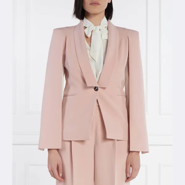 Элегантный пиджак приталенного кроя Liu Jo, розовый
Элегантный пиджак приталенного кроя Liu Jo, розовый
