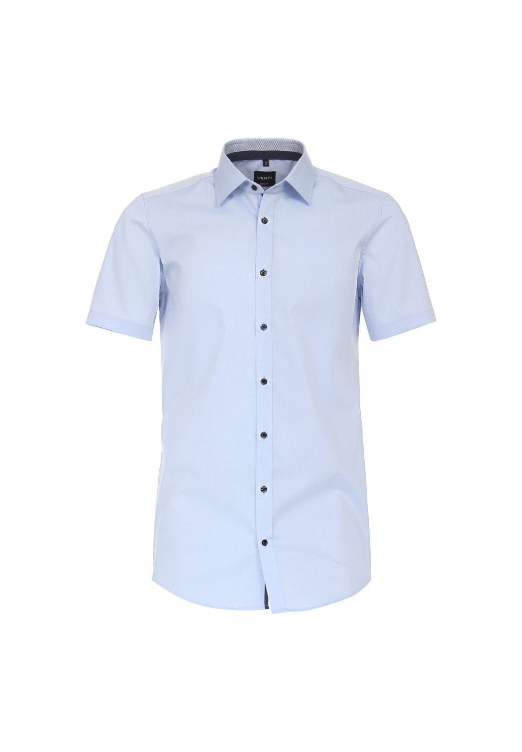 Мужская деловая рубашка с короткими рукавами, однотонного кроя Venti, светло-синий
Мужская деловая рубашка с короткими рукавами, однотонного кроя Venti, светло-синий
