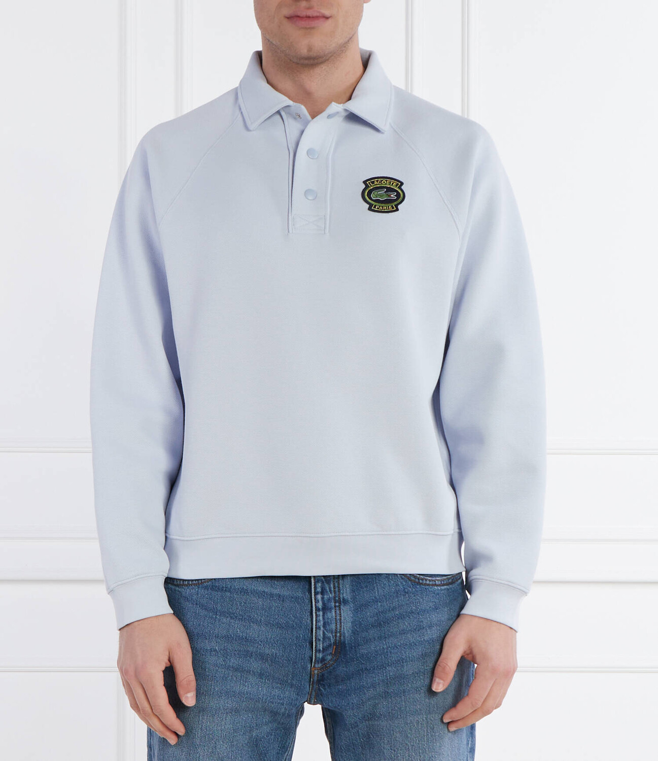 Толстовка Lacoste Loose fit, небесно-голубой
Толстовка Lacoste Loose fit, небесно-голубой