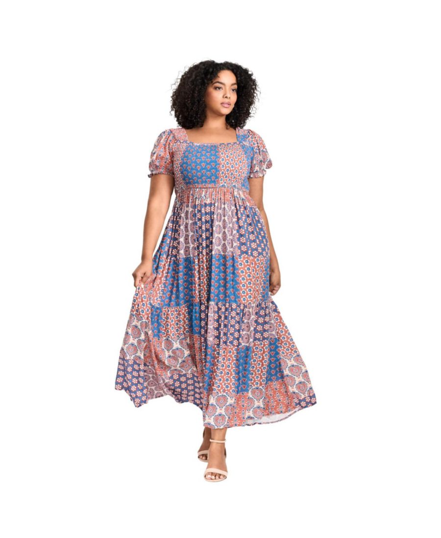 Женское длинное платье Sophia с присборенным лифом больших размеров AVENUE, Casablanca
Женское длинное платье Sophia с присборенным лифом больших размеров AVENUE, Casablanca