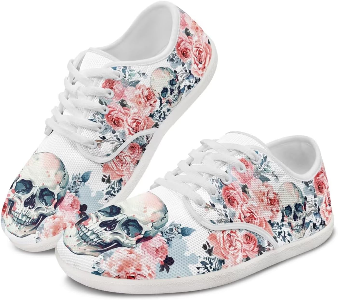 Кроссовки Skull Barefoot для мужчин и женщин с широким носком, нулевая посадка, минималистичные, дышащие, без шнурков Pointodoor, Skull Flower Print
Кроссовки Skull Barefoot для мужчин и женщин с широким носком, нулевая посадка, минималистичные, дышащие, без шнурков Pointodoor, Skull Flower Print