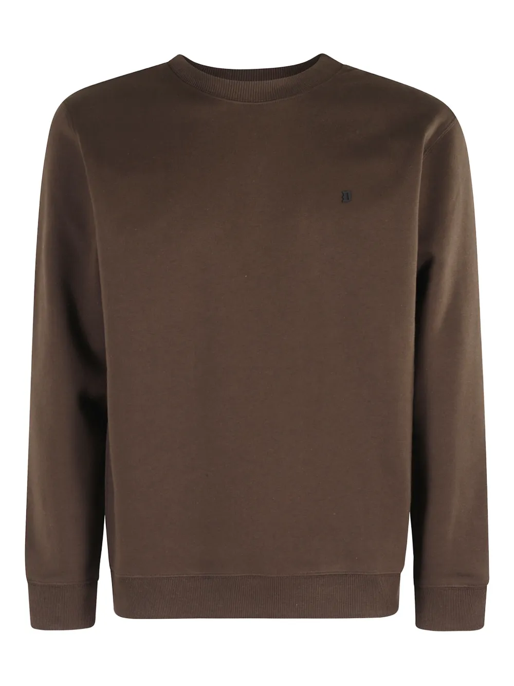 Толстовка с круглым вырезом и вышитым логотипом DONDUP, коричневый
Толстовка с круглым вырезом и вышитым логотипом DONDUP, коричневый