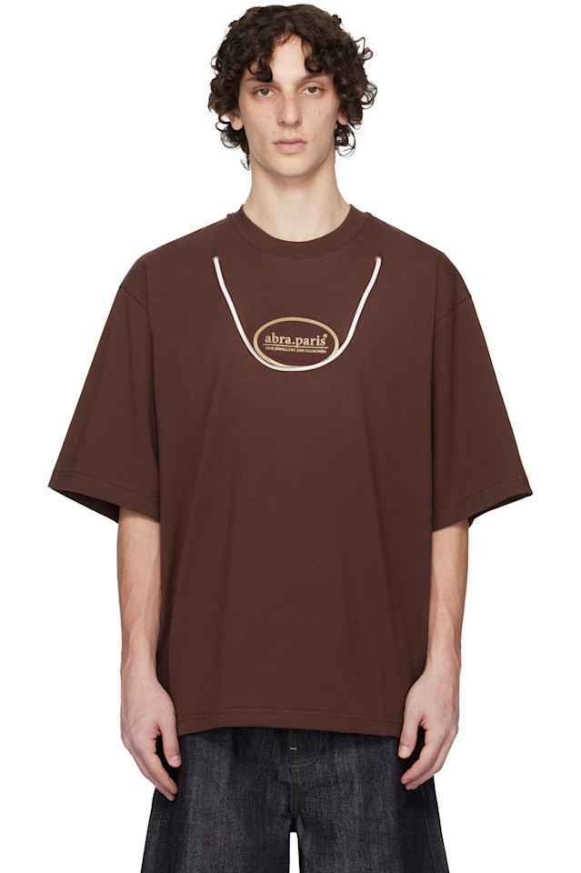 Футболка Abra Paris Abra, коричневый
Футболка Abra Paris Abra, коричневый