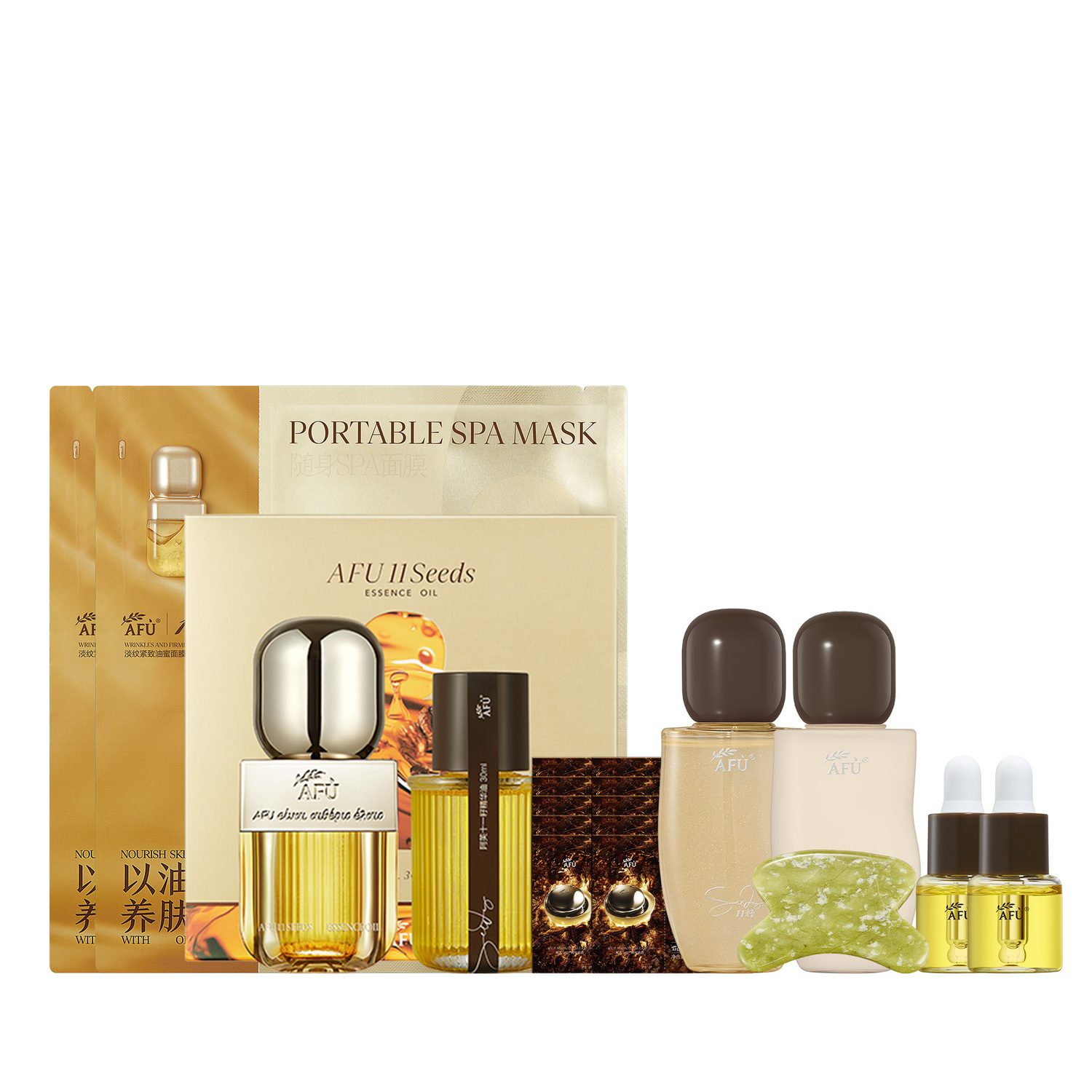 Наборы для ухода за кожей Unisex AFU, Serums Oils 30ml+30ml+Free 17 Pcs Celebrity Trial Pack Worth CNY 100
Наборы для ухода за кожей Unisex AFU, Serums Oils 30ml+30ml+Free 17 Pcs Celebrity Trial Pack Worth CNY 100