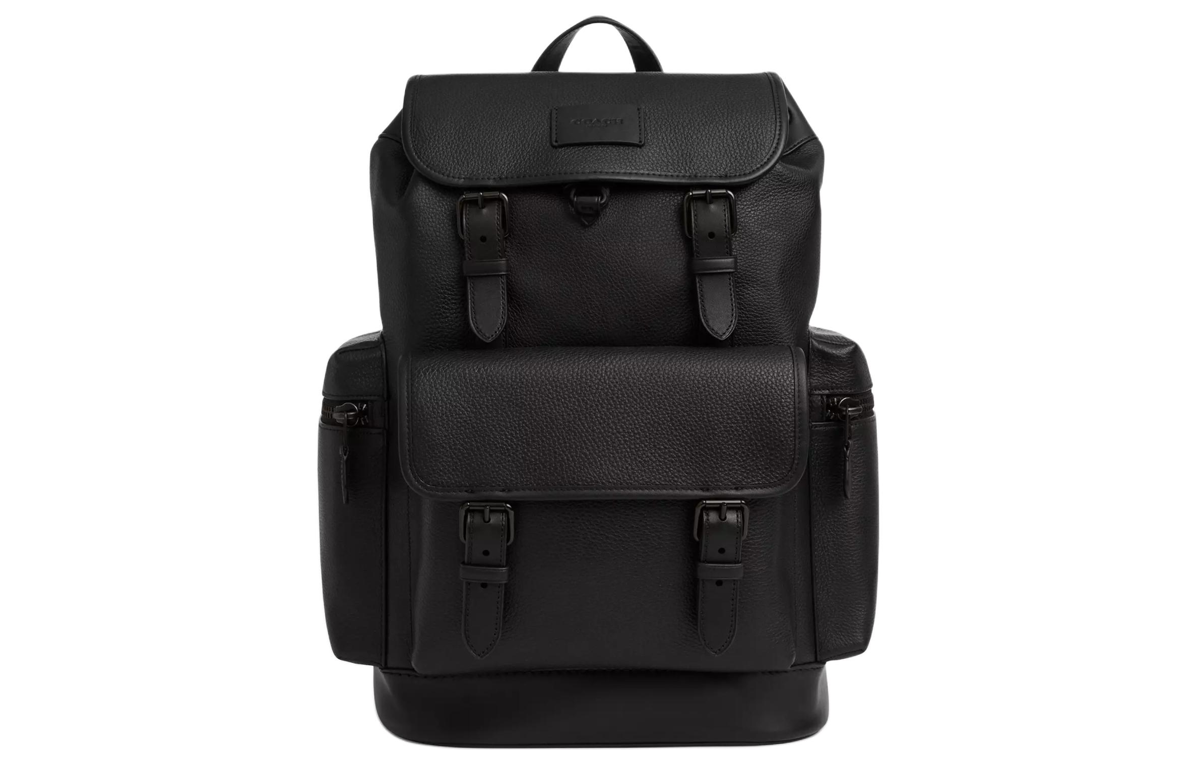 COACH Кожаный рюкзак с кожаными вставками большой размер мужской черный
COACH Кожаный рюкзак с кожаными вставками большой размер мужской черный