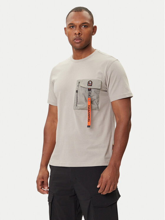 Футболка regular fit Mojave 25WMPMTSRE07 Parajumpers, бежевый
Футболка regular fit Mojave 25WMPMTSRE07 Parajumpers, бежевый