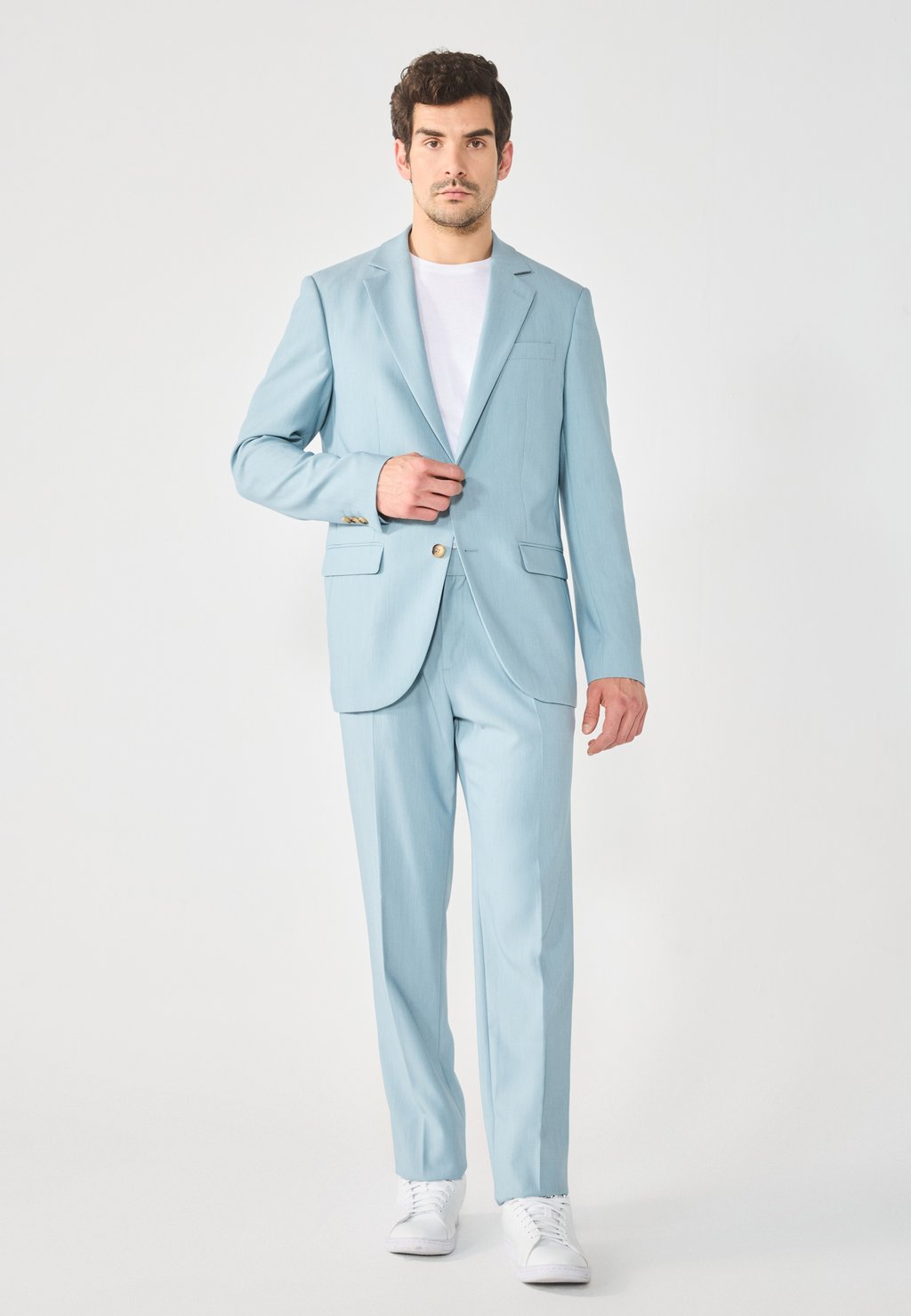 Костюм COMFORT SUIT Pier One by Zalando, светло-голубой
Костюм COMFORT SUIT Pier One by Zalando, светло-голубой