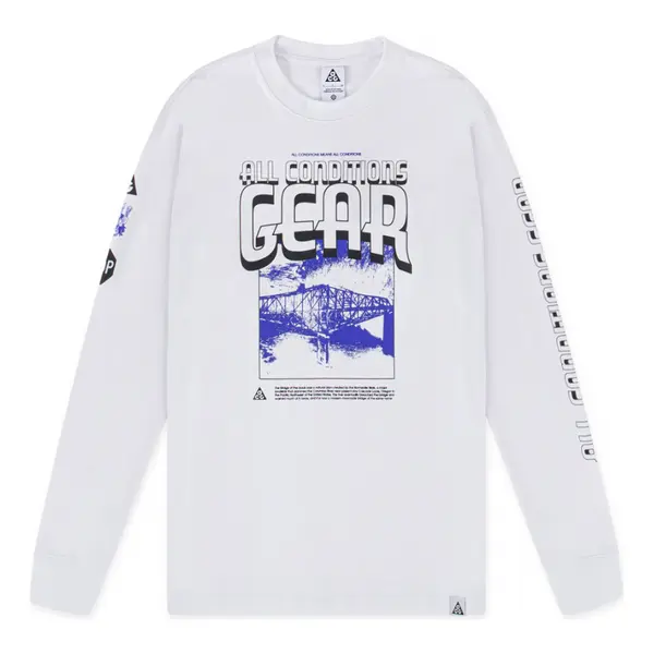 Футболка с длинным рукавом acg Nike, белый
Футболка с длинным рукавом acg Nike, белый