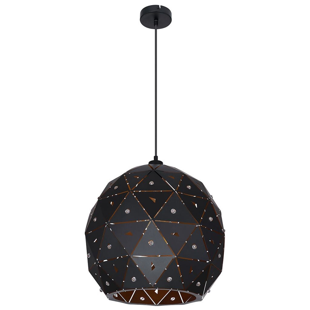 Подвесной светильник, кристаллы К9, металл, черный, прозрачный, D 40 см. Globo Lighting
Подвесной светильник, кристаллы К9, металл, черный, прозрачный, D 40 см. Globo Lighting