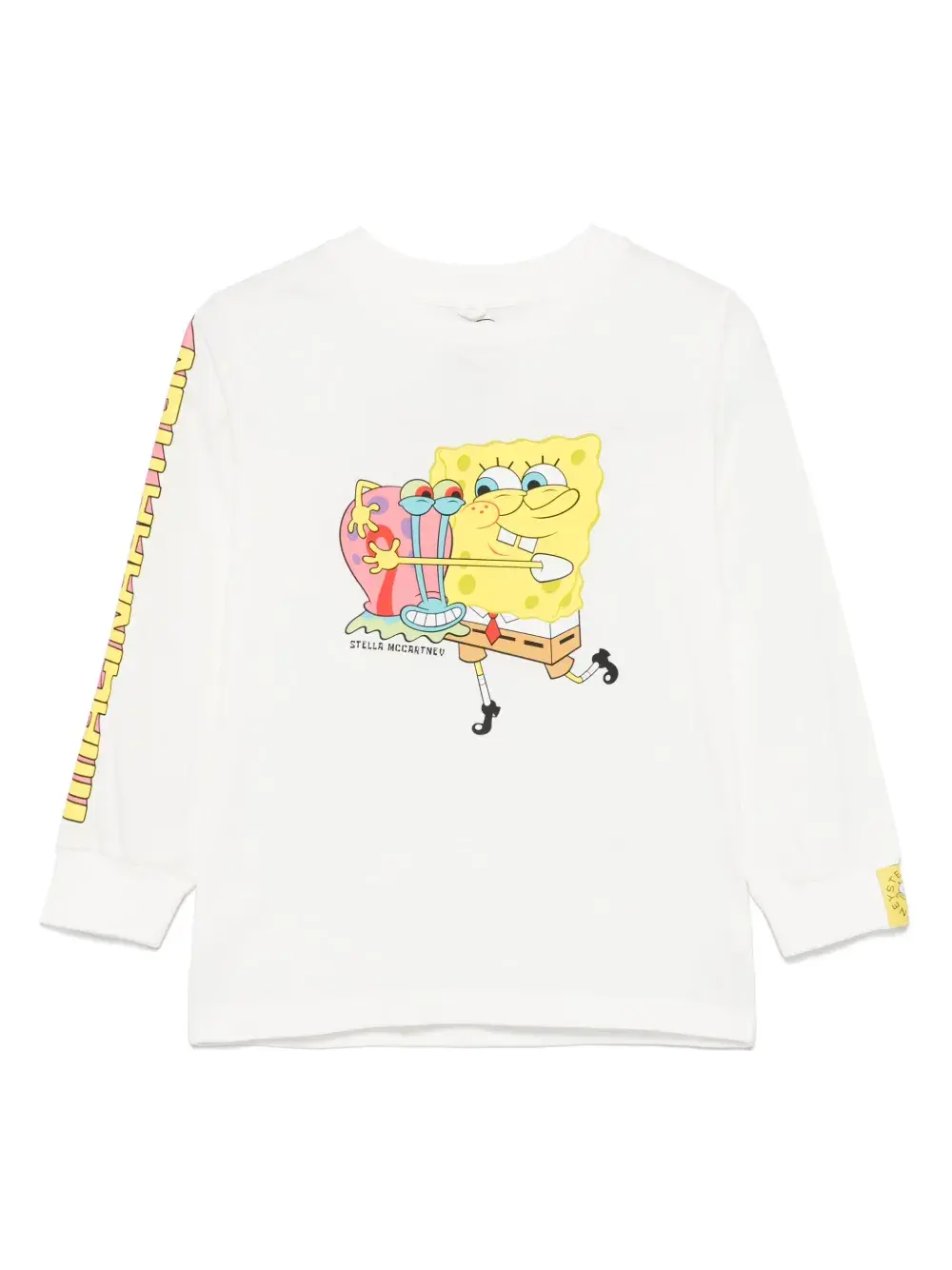 Футболка с принтом SquarePants из коллаборации с SpongeBob Stella McCartney Kids, белый
Футболка с принтом SquarePants из коллаборации с SpongeBob Stella McCartney Kids, белый
