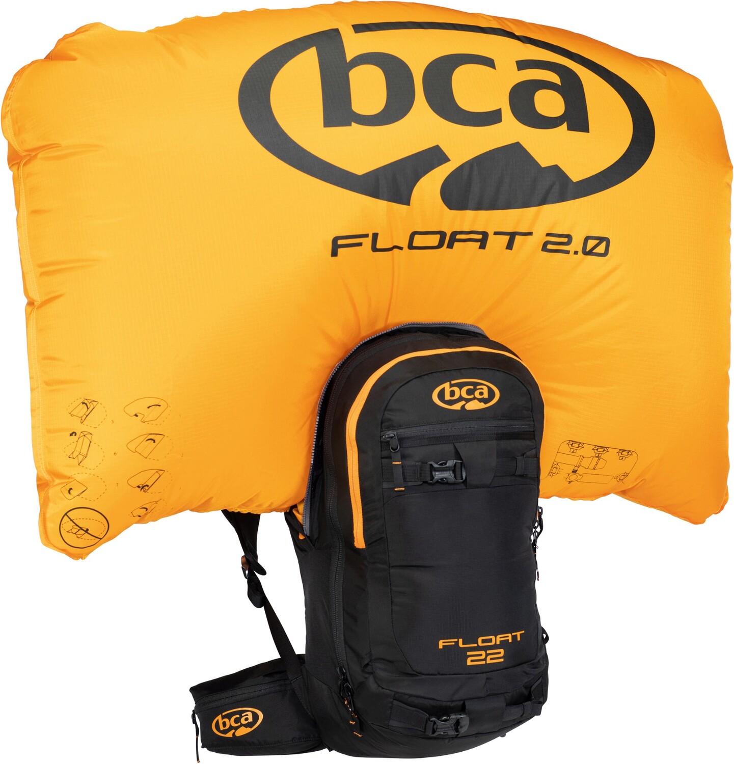 Комплект лавинных подушек безопасности Float 22 Backcountry Access, черный
Комплект лавинных подушек безопасности Float 22 Backcountry Access, черный