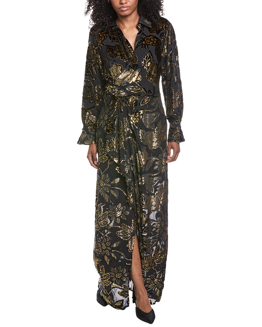 SIMKHAI Marzia Платье с драпировкой спереди, черный
SIMKHAI Marzia Платье с драпировкой спереди, черный