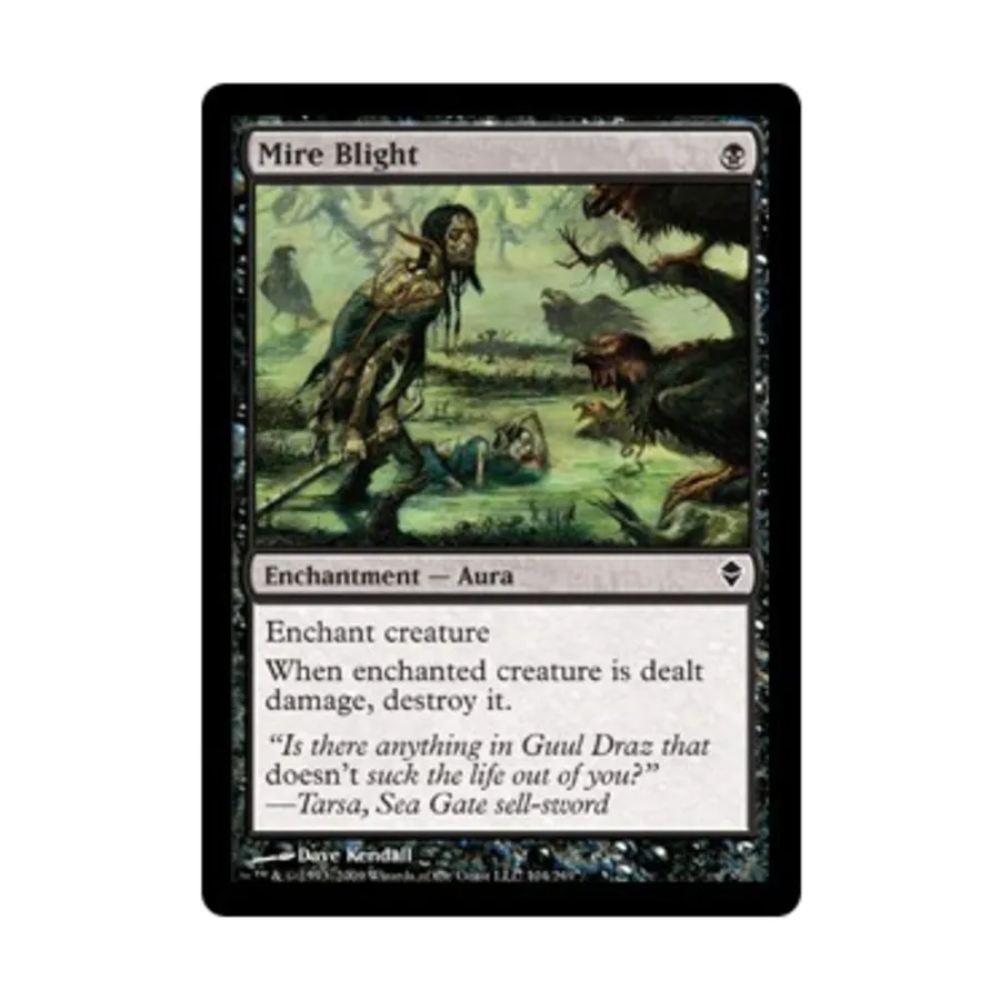 CCG Болотная зараза (С) (фольга), MTG - Zendikar
CCG Болотная зараза (С) (фольга), MTG - Zendikar