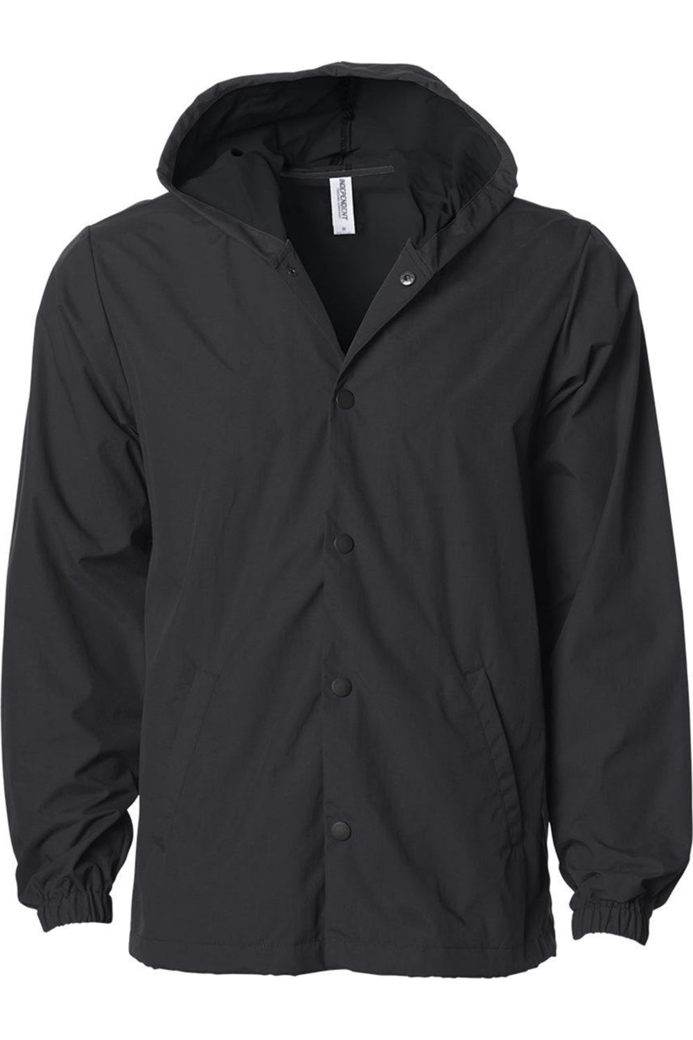 Independent Trading Co. Водонепроницаемая ветровка с капюшоном, черный/черный
Independent Trading Co. Водонепроницаемая ветровка с капюшоном, черный/черный