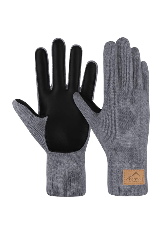 Перчатки без пальцев из мериносовой шерсти с овчиной "Leanyer" Normani, серый
Перчатки без пальцев из мериносовой шерсти с овчиной "Leanyer" Normani, серый