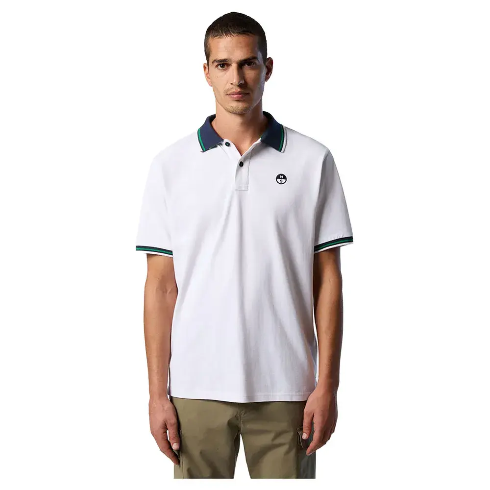 Поло с коротким рукавом North Sails Logo 692439, белый
Поло с коротким рукавом North Sails Logo 692439, белый