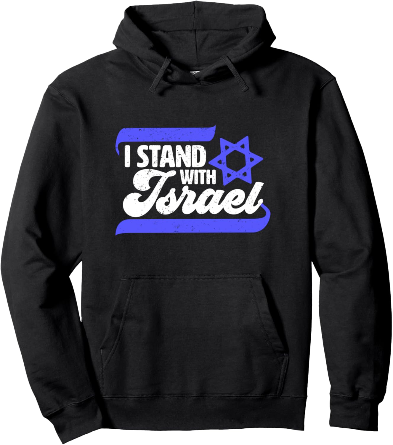 Толстовка с надписью «Я поддерживаю Израиль» и изображением израильского флага Sababa Stand With Israel, черный
Толстовка с надписью «Я поддерживаю Израиль» и изображением израильского флага Sababa Stand With Israel, черный