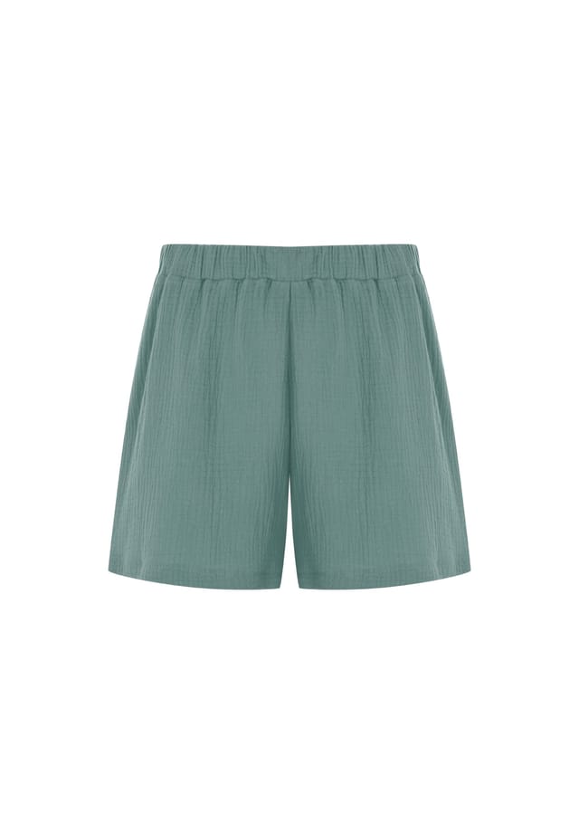 Спортивные шорты Zara в однотонном дизайне Freshlions, зеленый
Спортивные шорты Zara в однотонном дизайне Freshlions, зеленый