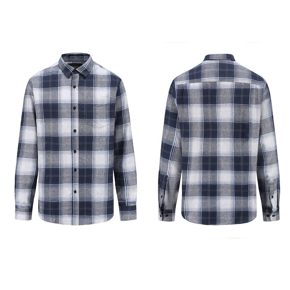 Мужская фланелевая рубашка классического кроя на пуговицах Braveman в клетку Buffalo, цвет Blue Heather
Мужская фланелевая рубашка классического кроя на пуговицах Braveman в клетку Buffalo, цвет Blue Heather