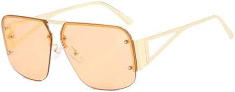 Модные ретро-солнцезащитные очки квадратной формы для женщин, винтажная металлическая оправа, модные мужские солнцезащитные очки с защитой от УФ-излучения UV400 MTZJH, Gold Champagne
Модные ретро-солнцезащитные очки квадратной формы для женщин, винтажная металлическая оправа, модные мужские солнцезащитные очки с защитой от УФ-излучения UV400 MTZJH, Gold Champagne