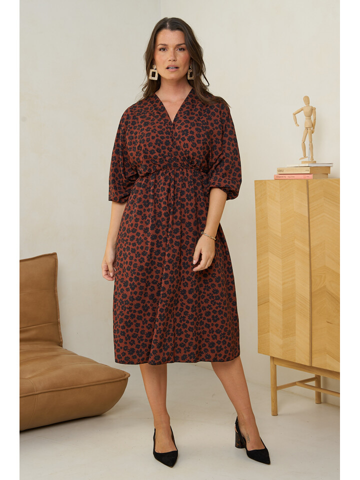 Платье Curvy Lady, коричневый
Платье Curvy Lady, коричневый