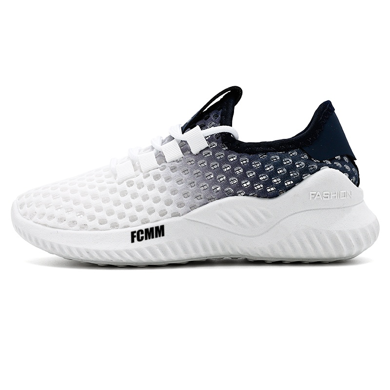 Противоскользящая и дышащая повседневная обувь для детей FCMM, белый/синий
Противоскользящая и дышащая повседневная обувь для детей FCMM, белый/синий