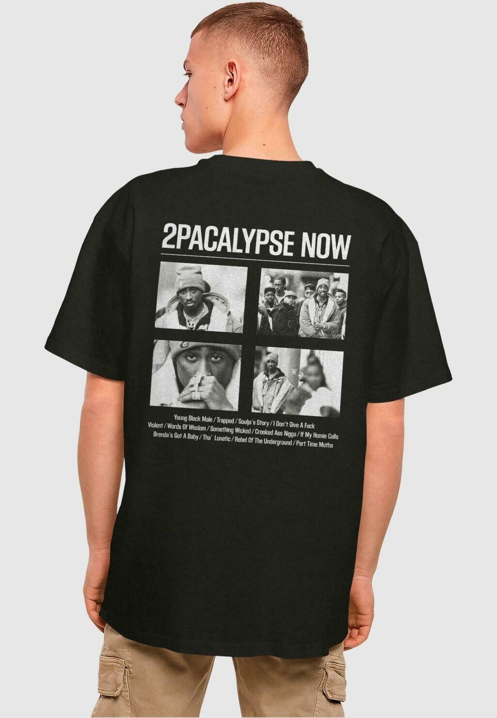 2PACALYPSE NOW OVERSIZE 2Pac Mister Tee, Футболка с принтом черный
2PACALYPSE NOW OVERSIZE 2Pac Mister Tee, Футболка с принтом черный