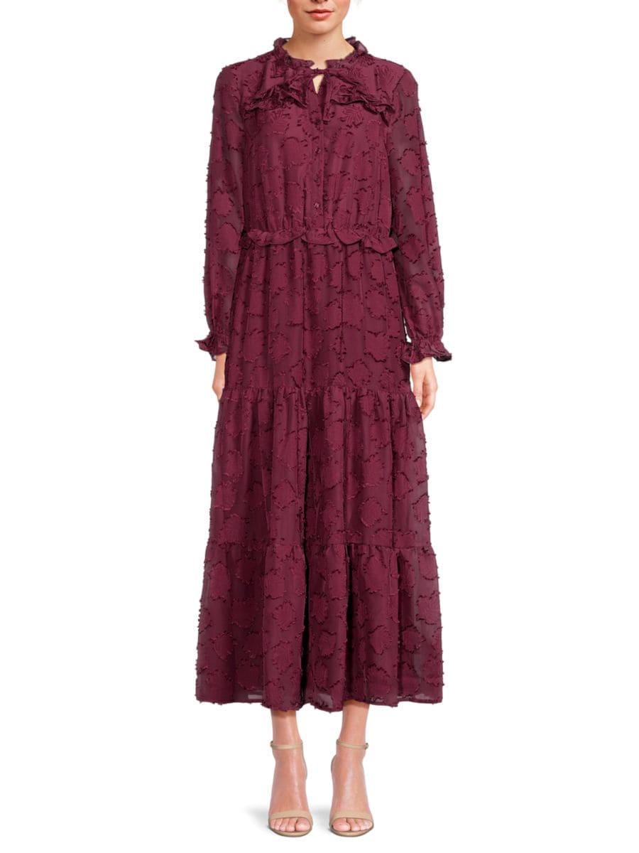 Фактурное платье-миди Saks Fifth Avenue, цвет Berry
Фактурное платье-миди Saks Fifth Avenue, цвет Berry