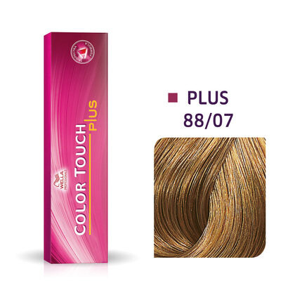 Полуперманентная краска для волос без аммиака 88/07 60мл Wella Color Touch Plus 88/07
Полуперманентная краска для волос без аммиака 88/07 60мл Wella Color Touch Plus 88/07