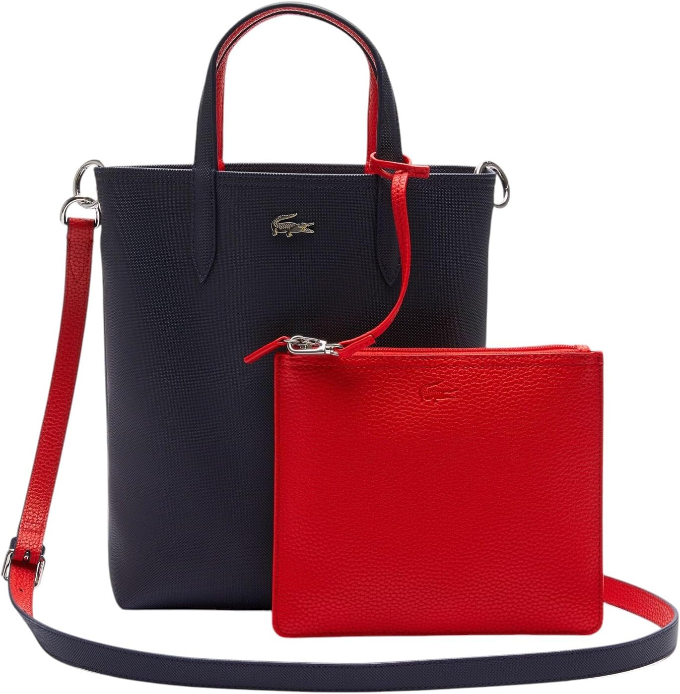 Lacoste Anna большая сумка для покупок, Forest Green/Navy Blue/Aconit/White
Lacoste Anna большая сумка для покупок, Forest Green/Navy Blue/Aconit/White