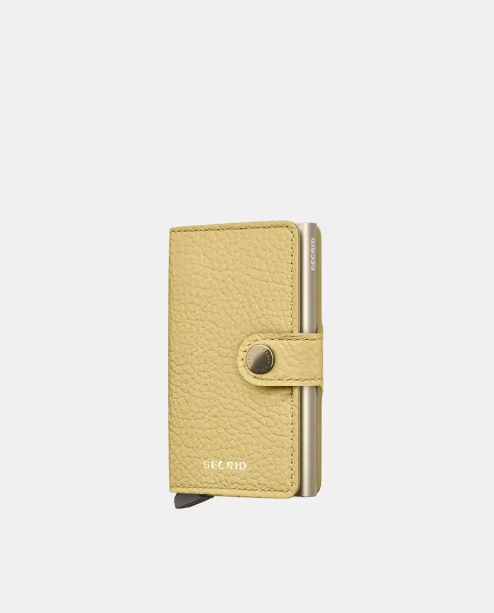 Желтый кожаный кошелек для карт с защитой RFID Secrid
Желтый кожаный кошелек для карт с защитой RFID Secrid