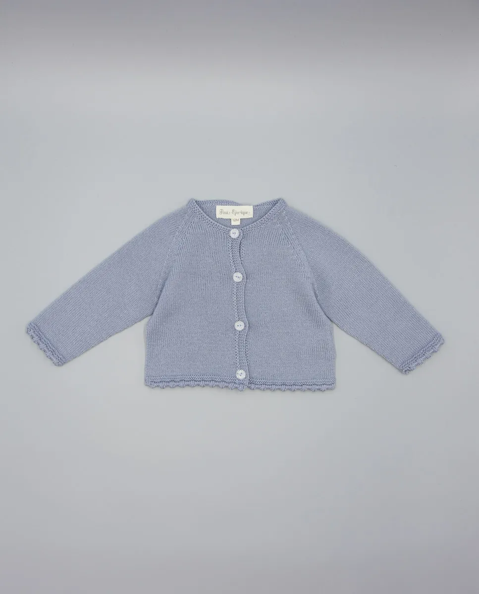 Вязаная детская куртка для девочки Fina Ejerique, синий
Вязаная детская куртка для девочки Fina Ejerique, синий