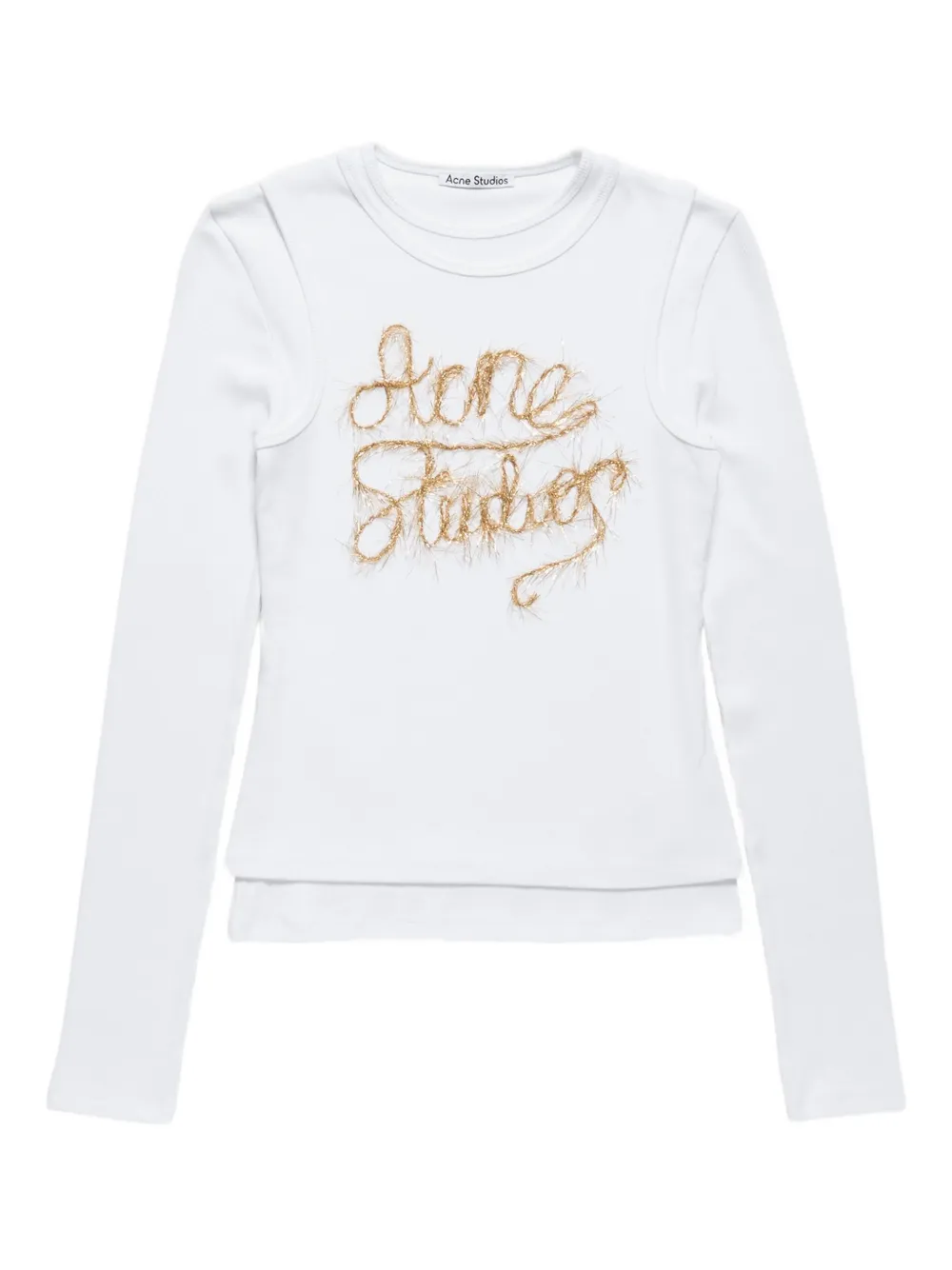 Футболка с длинными рукавами Acne Studios, белый
Футболка с длинными рукавами Acne Studios, белый