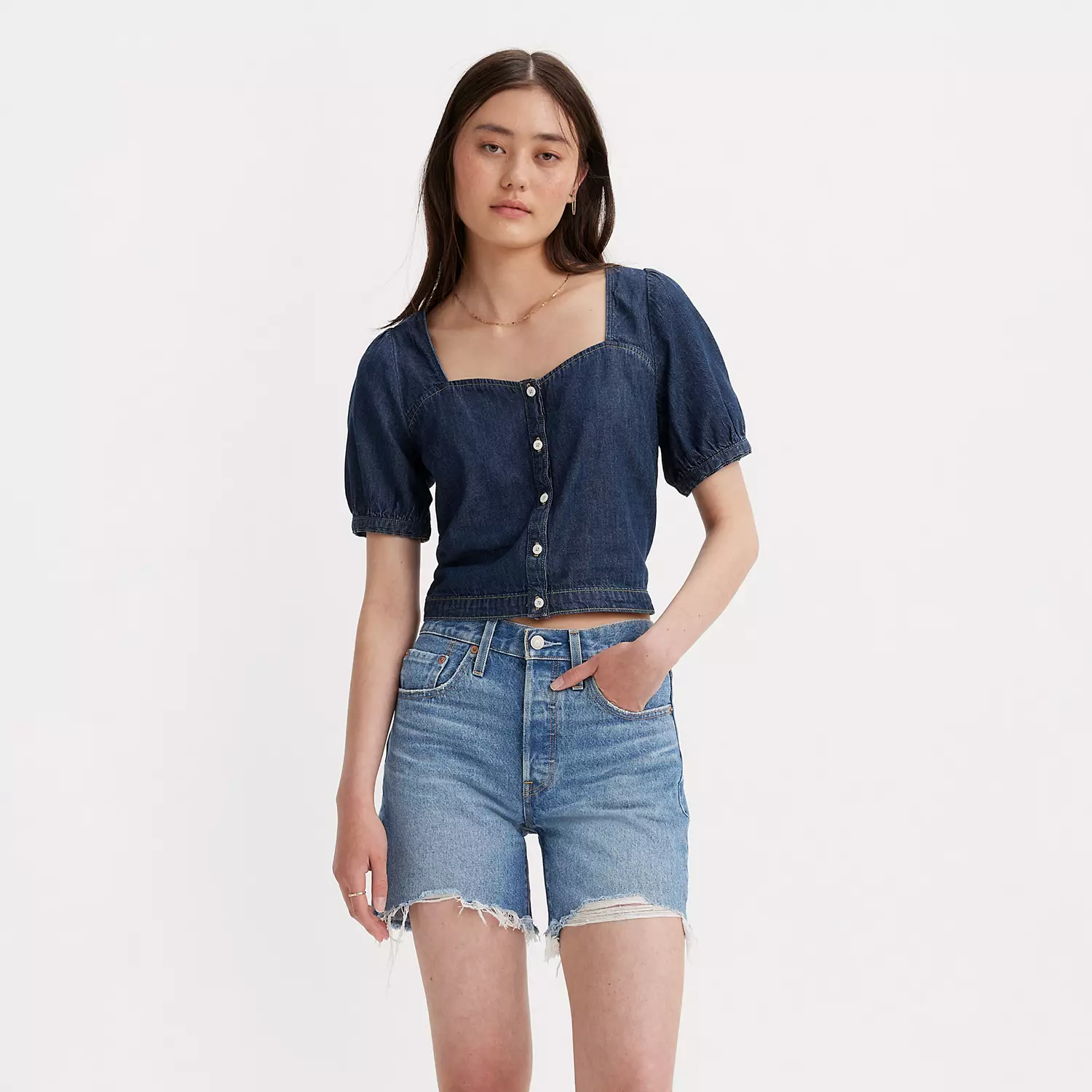 Симона Топ Levi's, цвет Smokin Hot - Dark Wash
Симона Топ Levi's, цвет Smokin Hot - Dark Wash