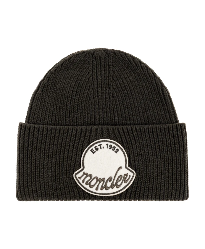 Шерстяная шапка Moncler, коричневый
Шерстяная шапка Moncler, коричневый
