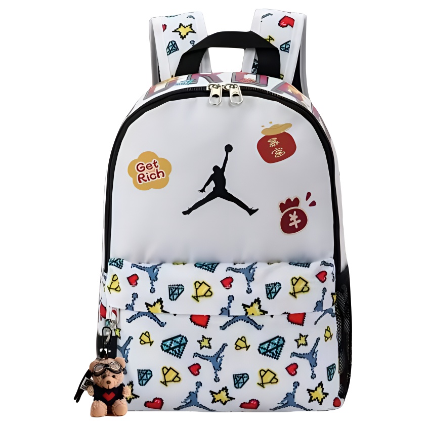 Jordan Полиэстеровый рюкзак женский белый, Rich Overnight
Jordan Полиэстеровый рюкзак женский белый, Rich Overnight