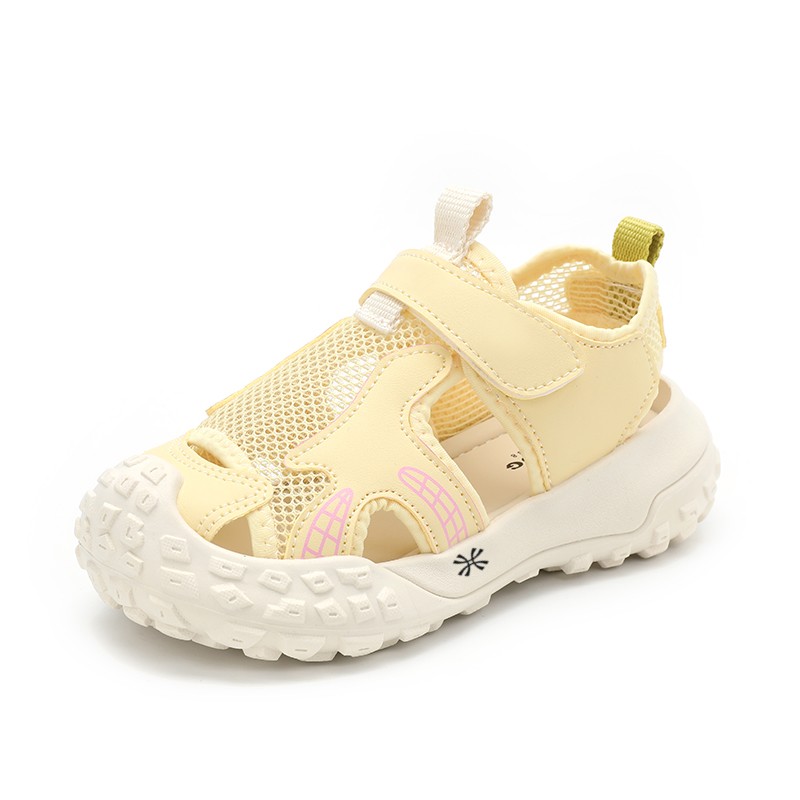 Дышащие детские сандалии с защитой от ударов YUZHAOLIN, желтый
Дышащие детские сандалии с защитой от ударов YUZHAOLIN, желтый