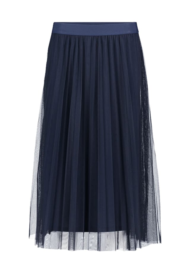 Юбка в складку с эластичным поясом Betty & Co, синий
Юбка в складку с эластичным поясом Betty & Co, синий