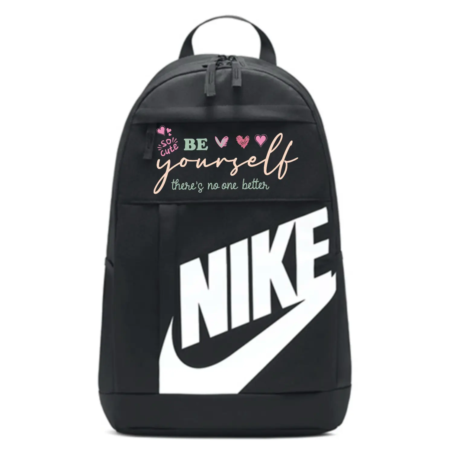 Элементальный тканевый рюкзак унисекс Black Nike, Letter
Элементальный тканевый рюкзак унисекс Black Nike, Letter